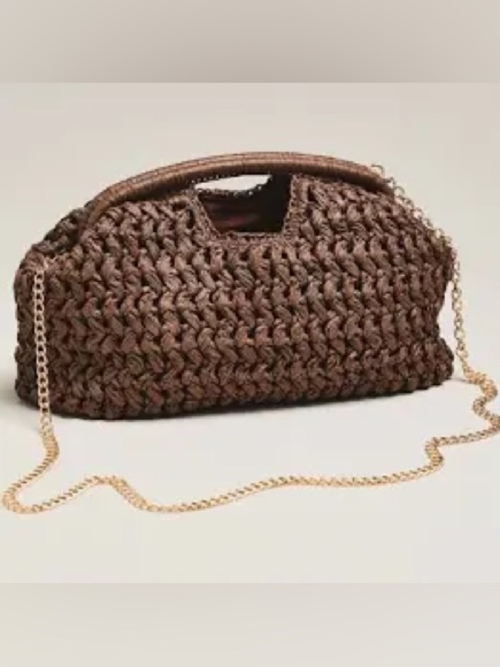 Urban Expressions Abigail Clutch with Detachable Gold Chain
